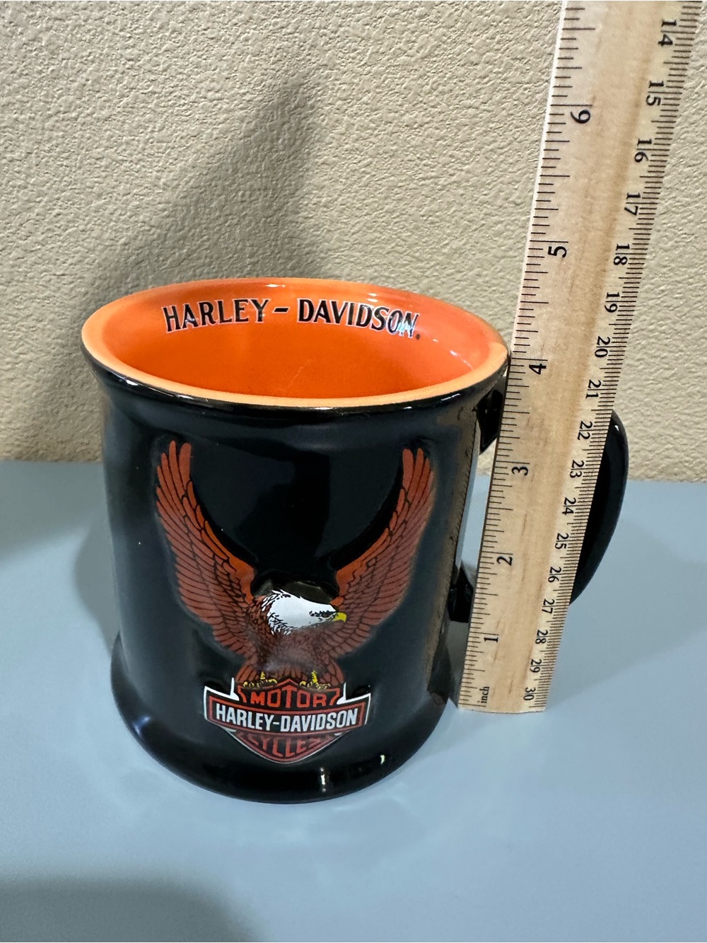 Harley-Davidson 2000 Official Black and Orange Coffee Mug - Picture 5 of 5